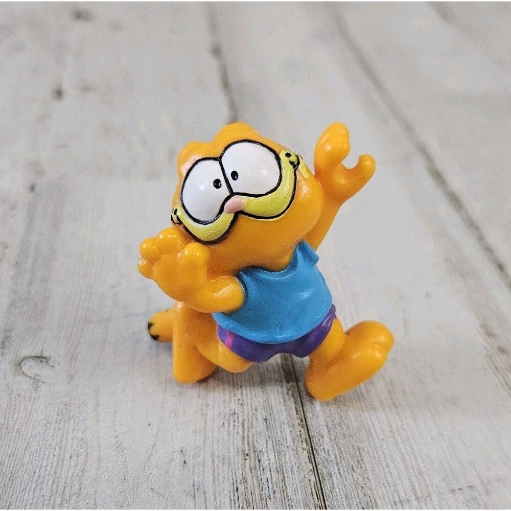 Vintage Garfield Figure 1981 United Feature Syndicate Cartoon Nostalgia